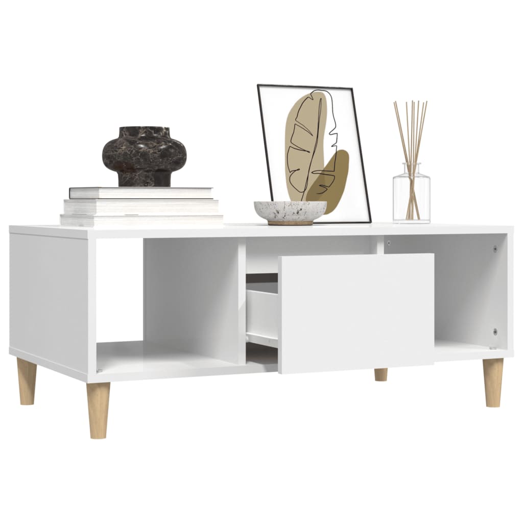 Coffee Table 90X50X36,5 Cm Engineered Wood