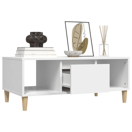 Coffee Table 90X50X36,5 Cm Engineered Wood