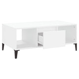 Coffee Table 90X50X36.5 Cm Engineered Wood