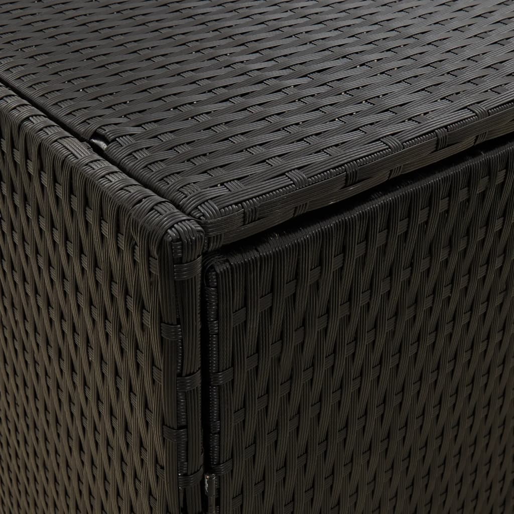 Garden Storage Cabinet 100X55.5X80 Cm Poly Rattan