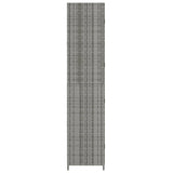 Garden Storage Cabinet 59X40X180 Cm Poly Rattan