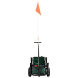 Fishing Trolley Black Steel
