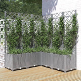 Garden Planter With Trellis Pp