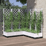 Garden Planter With Trellis Pp
