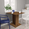 Dining Table 80X80X75 Cm Engineered Wood