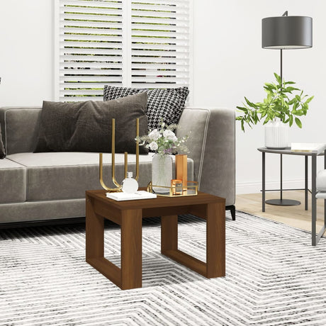 Coffee Table 100X100X35 Cm Engineered Wood