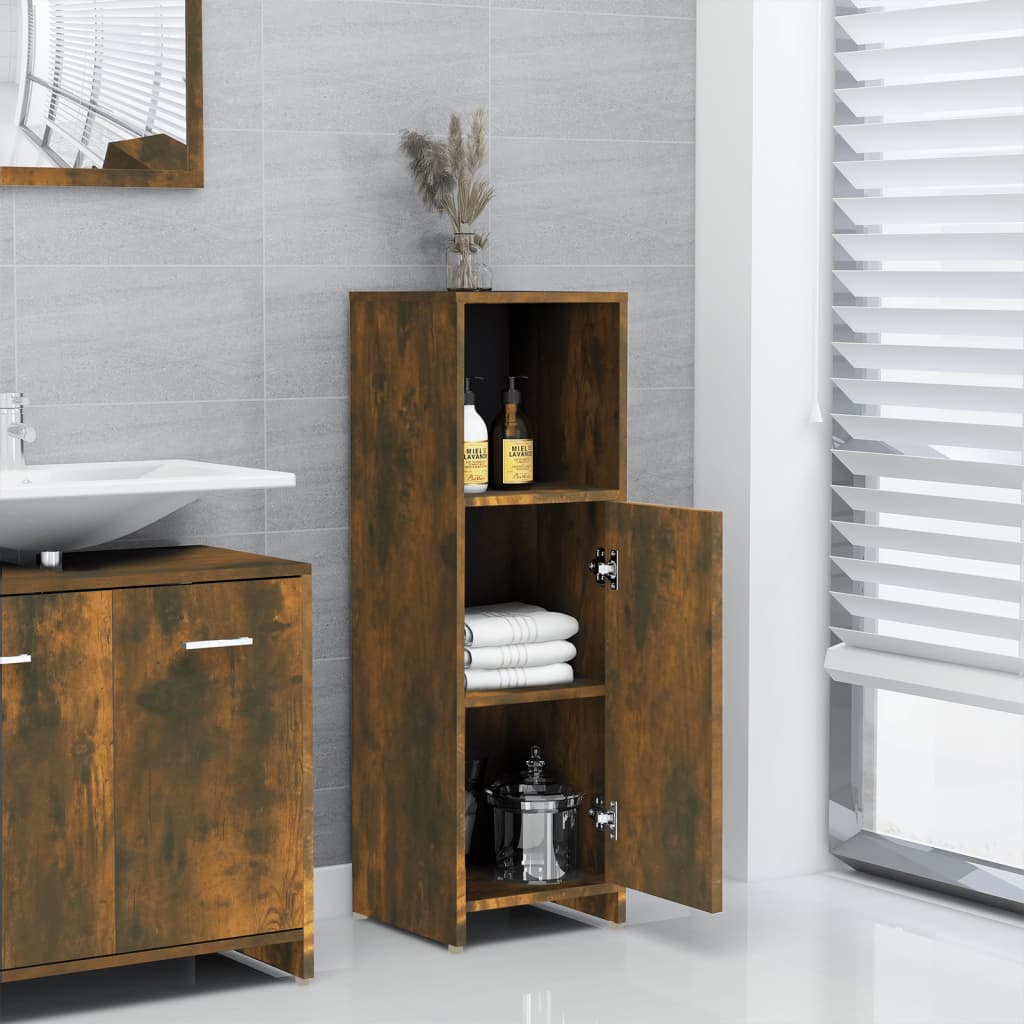 Bathroom Cabinet 30X30X95 Cm Engineered Wood