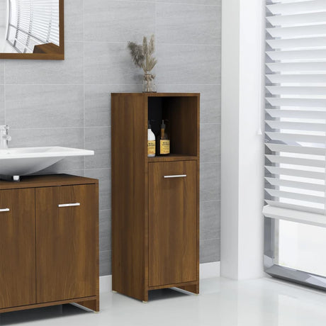 Bathroom Cabinet 30X30X95 Cm Engineered Wood