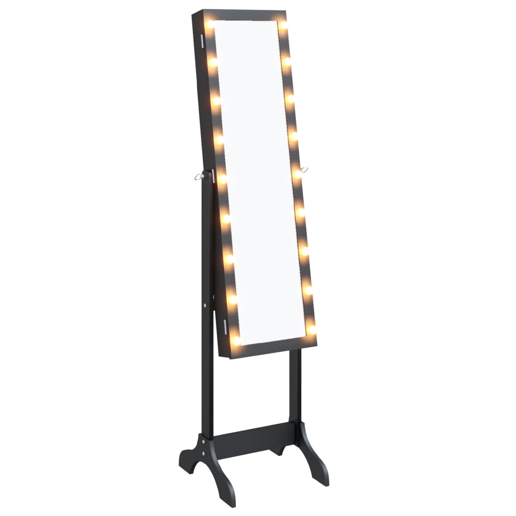 Free-Standing Mirror With Led 34X37X146 Cm