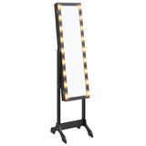 Free-Standing Mirror With Led 34X37X146 Cm