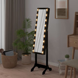 Free-Standing Mirror With Led 34X37X146 Cm