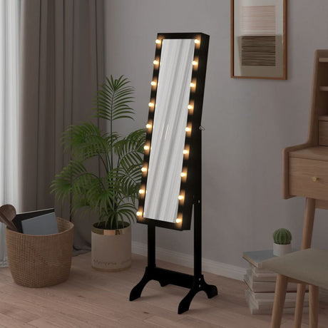 Free-Standing Mirror With Led 34X37X146 Cm