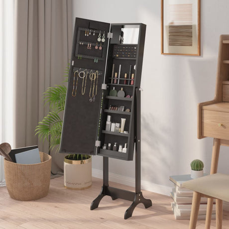 Free-Standing Mirror With Led 34X37X146 Cm