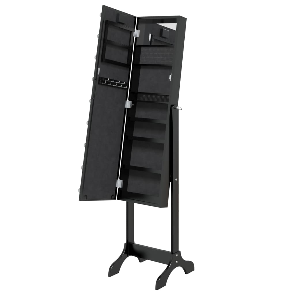 Free-Standing Mirror With Led 34X37X146 Cm