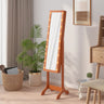 Free-Standing Mirror With Led 34X37X146 Cm