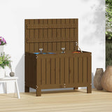 Garden Storage Box Solid Wood Pine