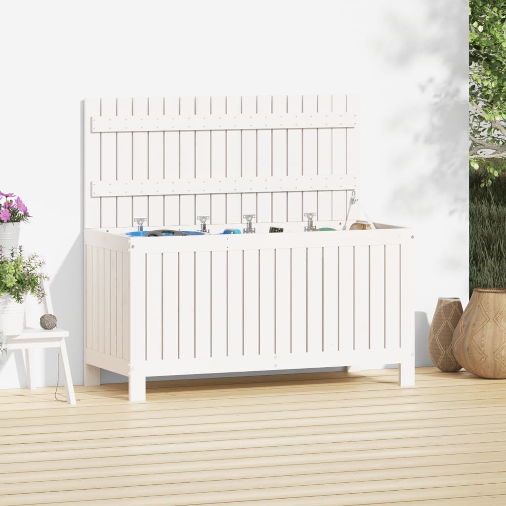 Garden Storage Box Solid Wood Pine
