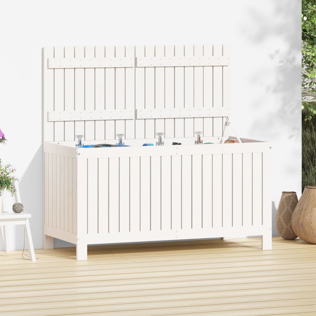 Garden Storage Box Solid Wood Pine