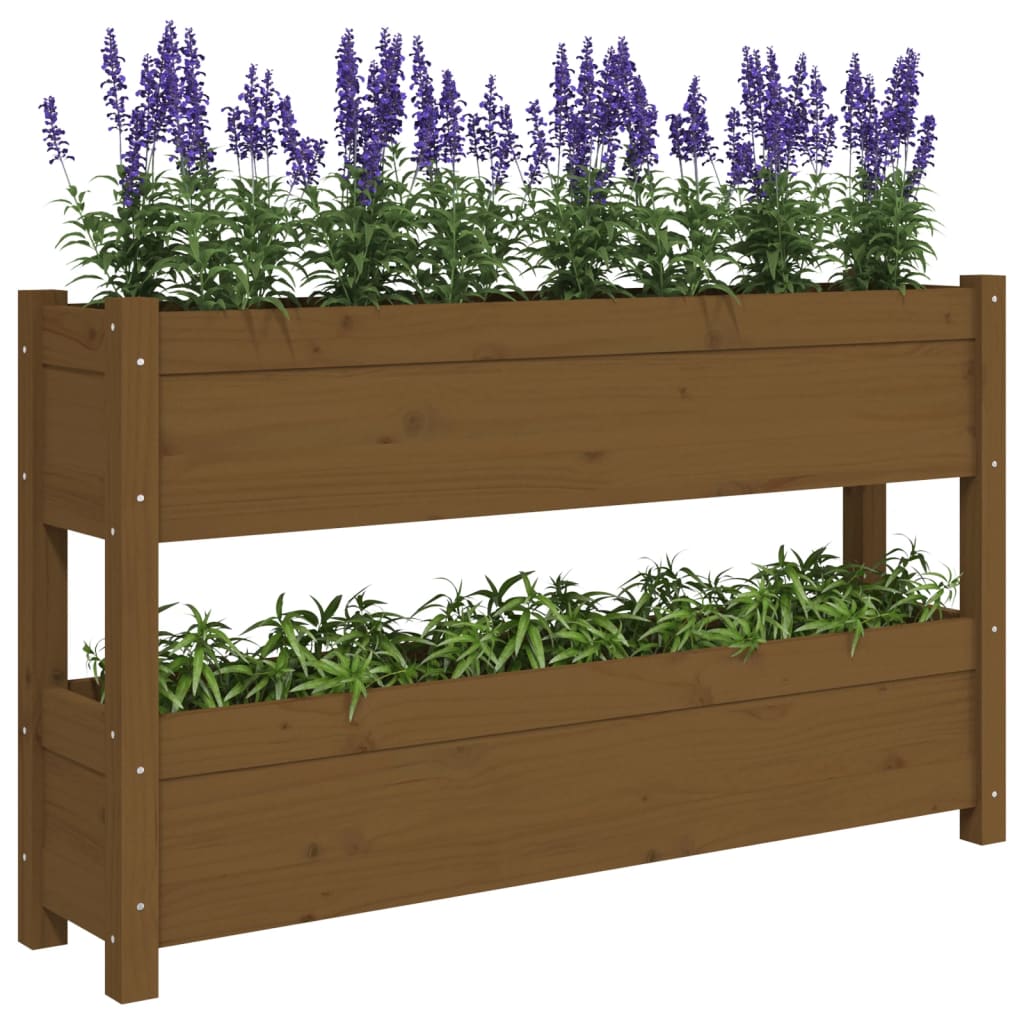 Planter Solid Wood Pine