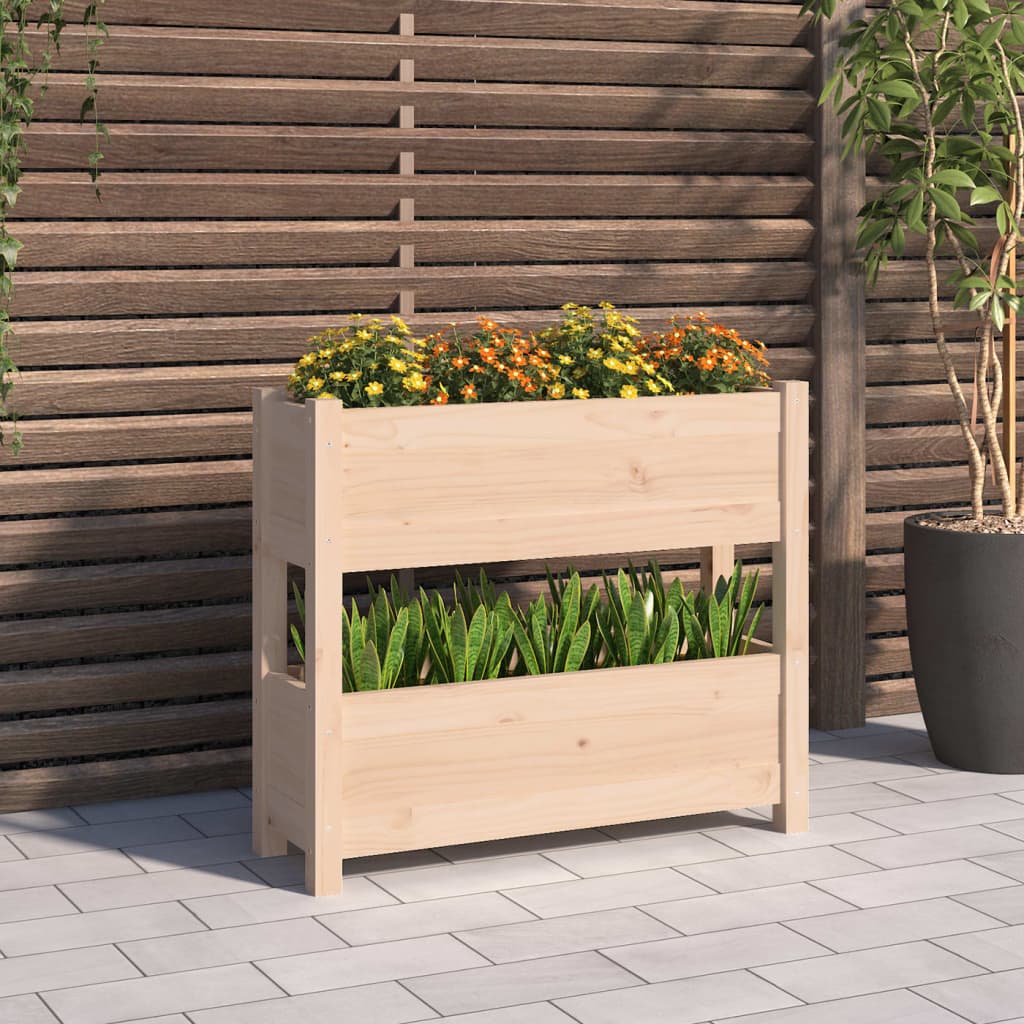 Planter Solid Wood Pine