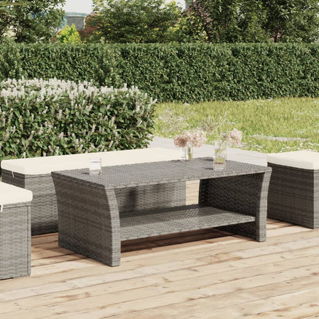 Coffee Table 100X50X40 Cm Poly Rattan