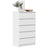 Drawer Cabinet 60X36X103 Cm Engineered Wood