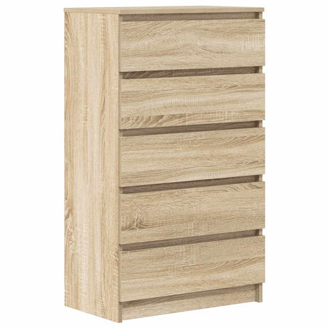 Drawer Cabinet 60X36X103 Cm Engineered Wood