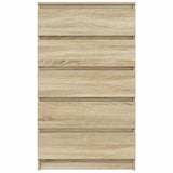 Drawer Cabinet 60X36X103 Cm Engineered Wood