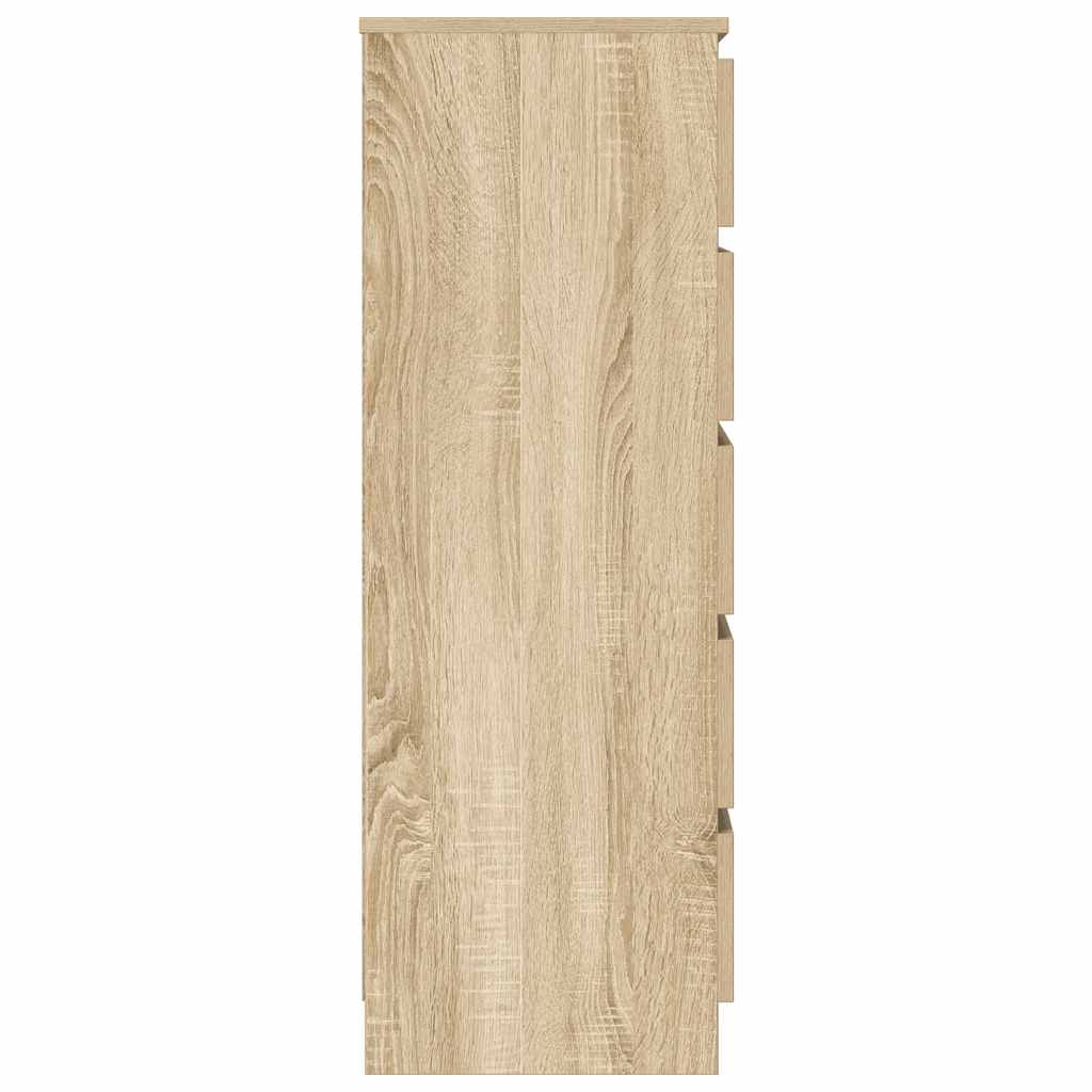 Drawer Cabinet 60X36X103 Cm Engineered Wood