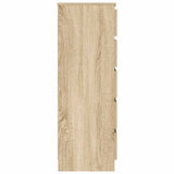 Drawer Cabinet 60X36X103 Cm Engineered Wood