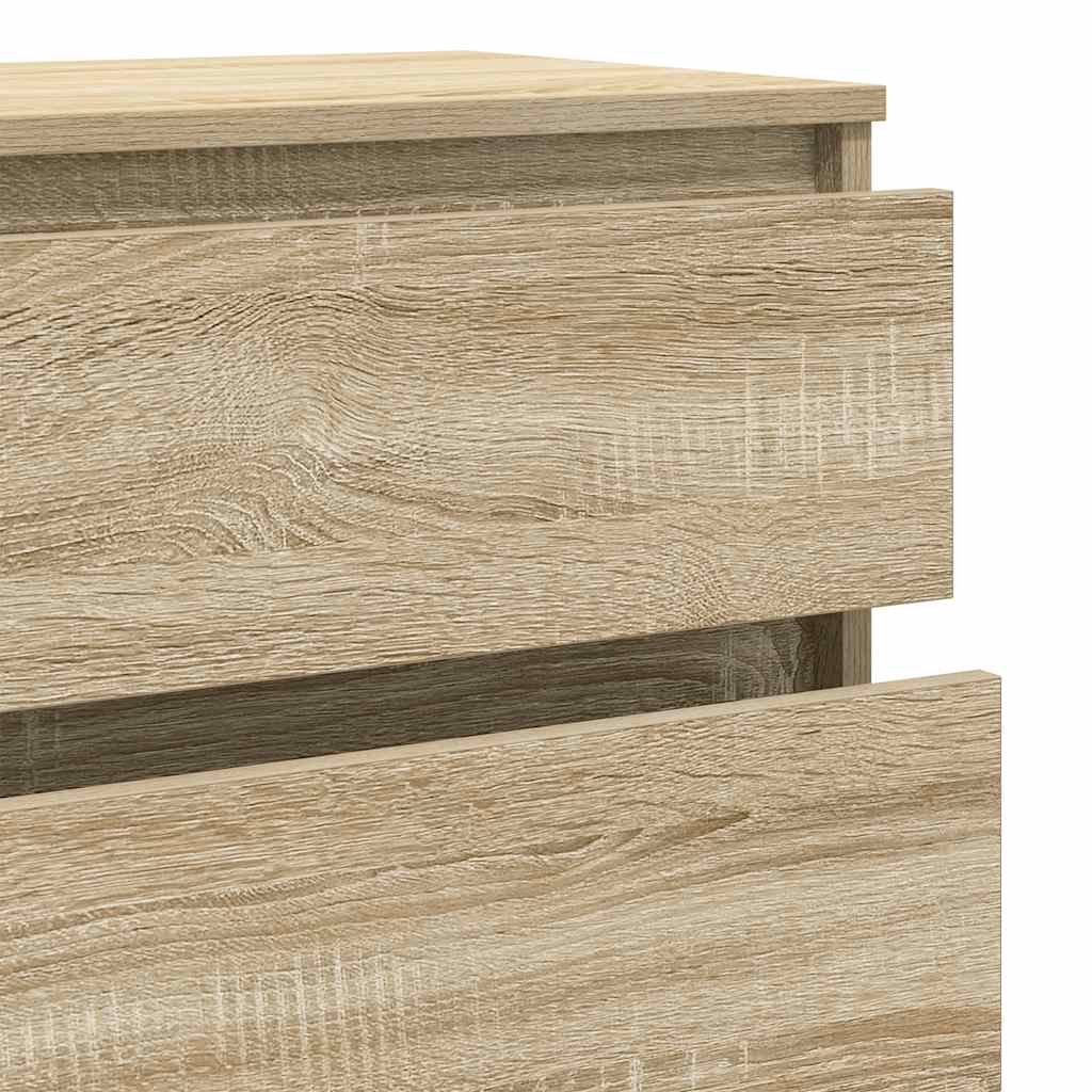 Drawer Cabinet 60X36X103 Cm Engineered Wood