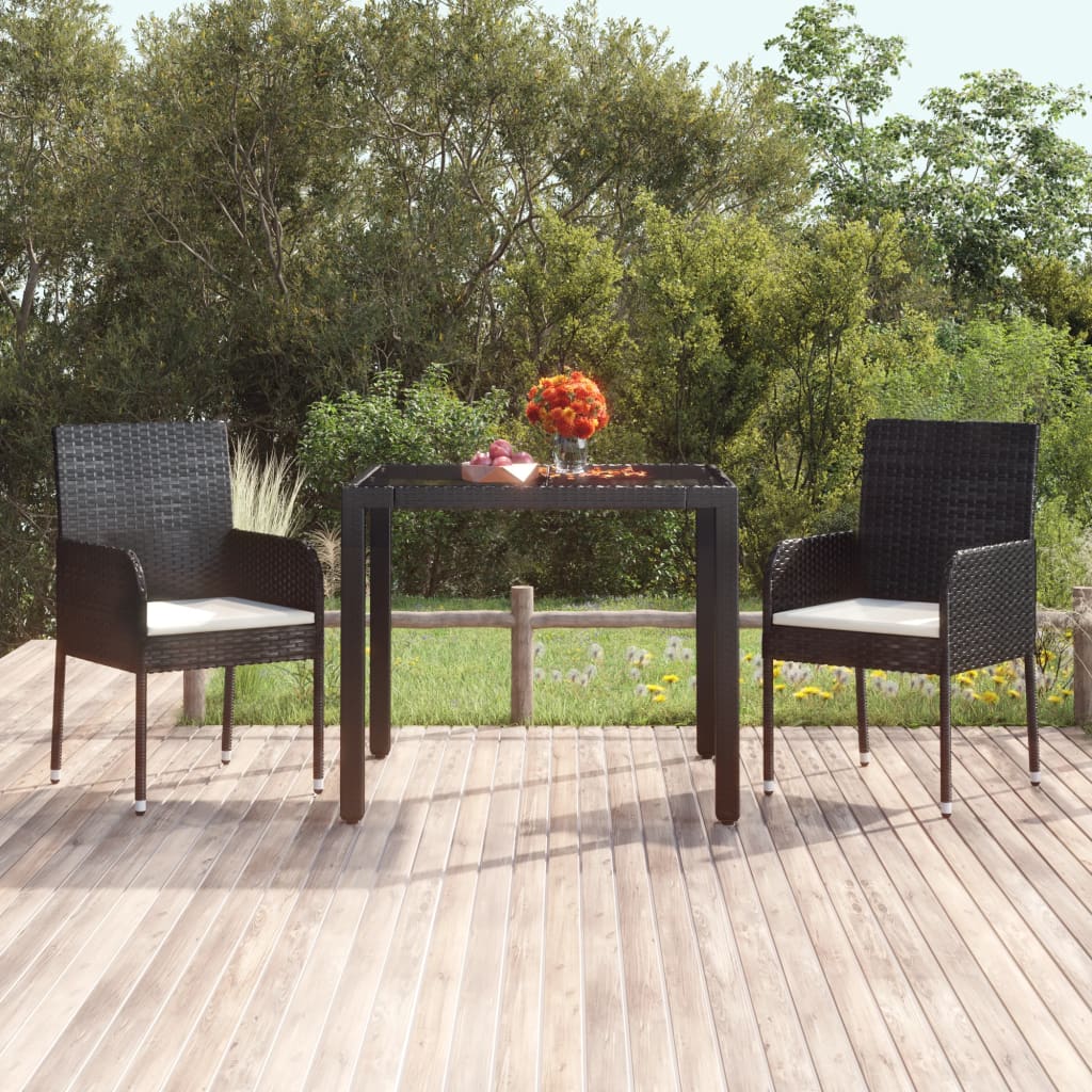 Garden Table With Poly Rattan
