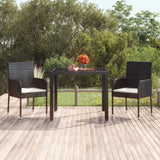 Garden Table With Poly Rattan
