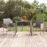 Garden Table With Poly Rattan