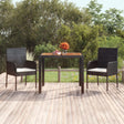 Garden Table With Poly Rattan