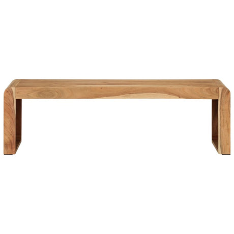 Tv Stand 110X33X33 Cm Solid Wood Acacia