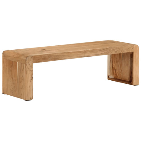 Tv Stand 110X33X33 Cm Solid Wood Acacia