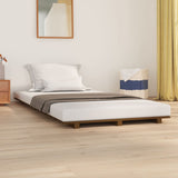 Bed Frame Without Mattress Small Double Solid Wood Pine
