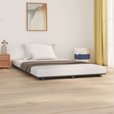 Bed Frame Without Mattress Small Double Solid Wood Pine