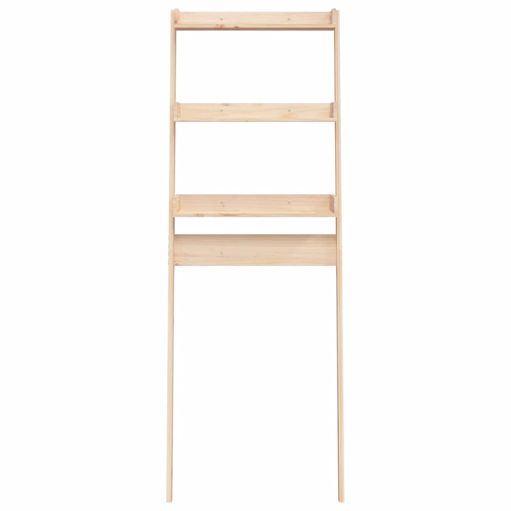 Toilet Rack 63.5X32X179 Cm Solid Wood Pine