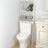 Toilet Rack 63.5X32X179 Cm Solid Wood Pine