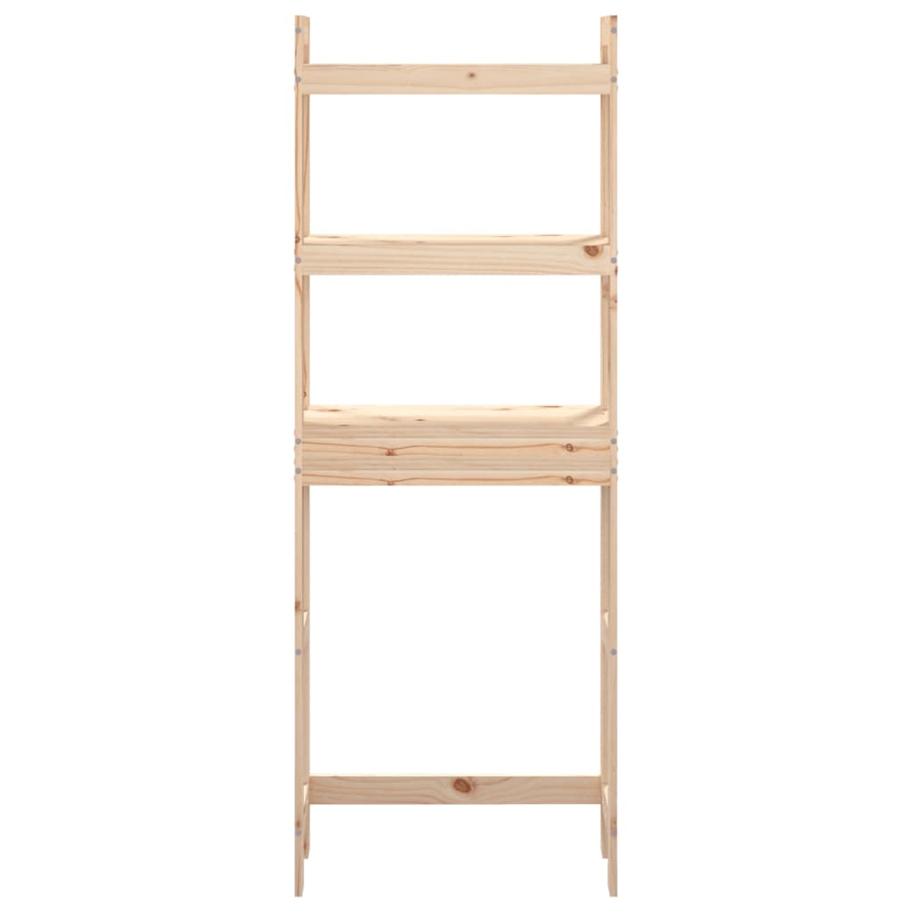 Toilet Rack 63X26X171 Cm Solid Wood Pine