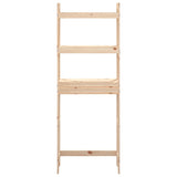 Toilet Rack 63X26X171 Cm Solid Wood Pine