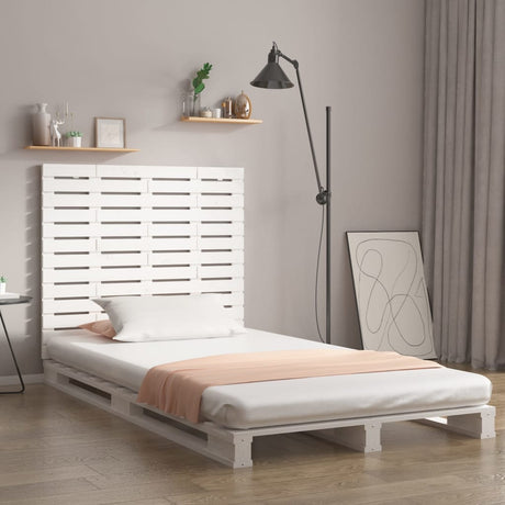 Wall Headboard 96X3X63 Cm Solid Wood Pine