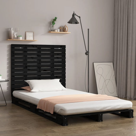 Wall Headboard 96X3X63 Cm Solid Wood Pine
