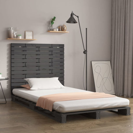 Wall Headboard 96X3X63 Cm Solid Wood Pine