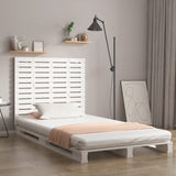 Wall Headboard 96X3X63 Cm Solid Wood Pine