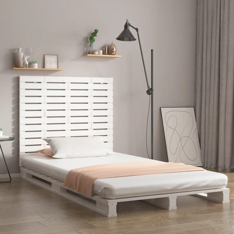 Wall Headboard 96X3X63 Cm Solid Wood Pine