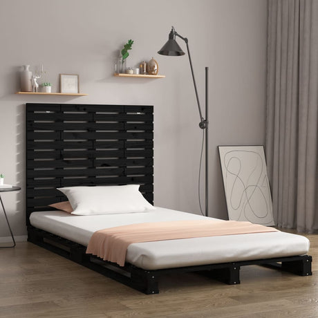 Wall Headboard 96X3X63 Cm Solid Wood Pine