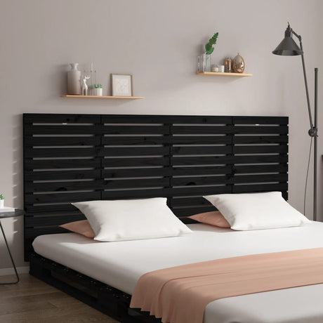 Wall Headboard 96X3X63 Cm Solid Wood Pine